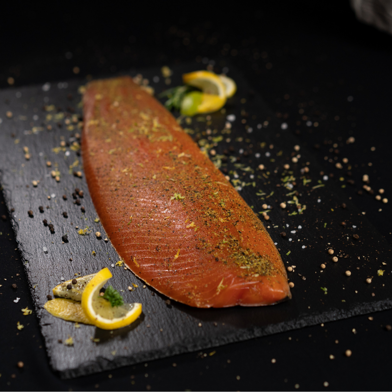 Lennart Lemonpepper | Safer Salmon | Räucherlachs geschnitten