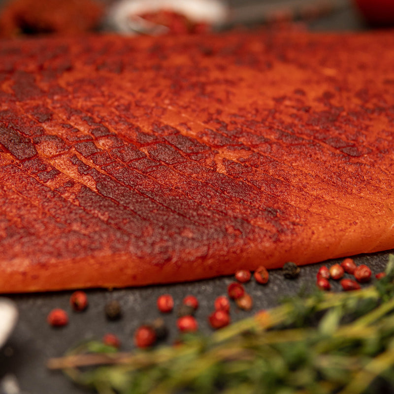 Richard der Rote  | Safer Salmon | Räucherlachs geschnitten