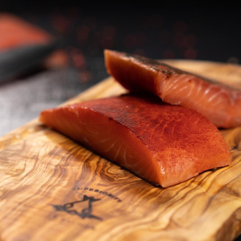 Richard der Rote  | Safer Salmon | Räucherlachs geschnitten